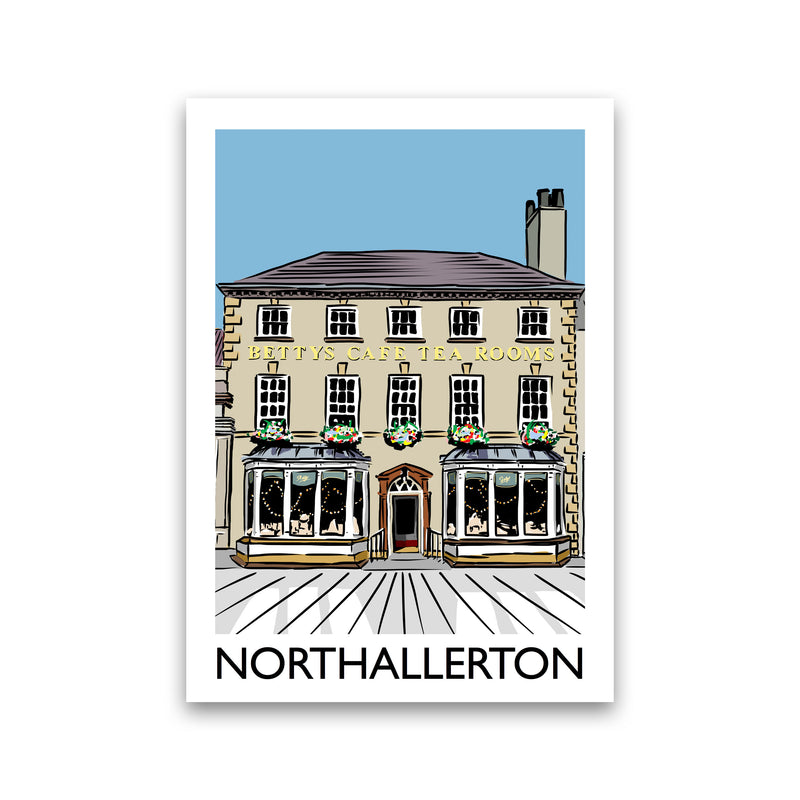 Northallerton Art Print by Richard O'Neill Print Only