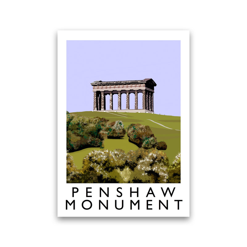 Penshaw Monument Art Print by Richard O'Neill Print Only