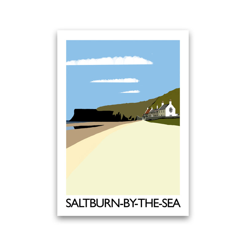 Saltburn-By-The-Sea Art Print by Richard O'Neill Print Only