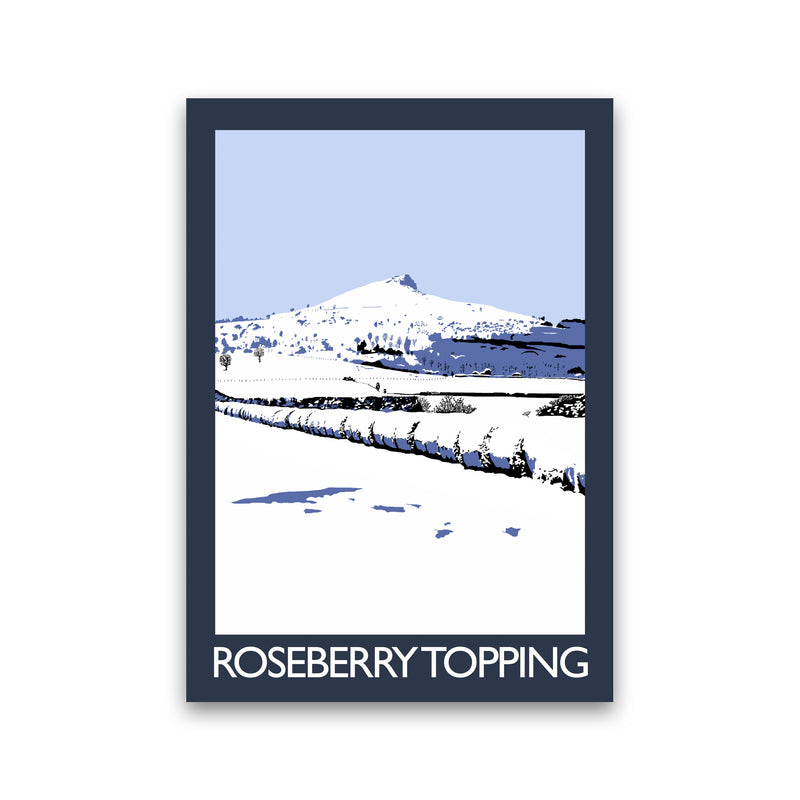 Roseberry Topping Art Print by Richard O'Neill Print Only