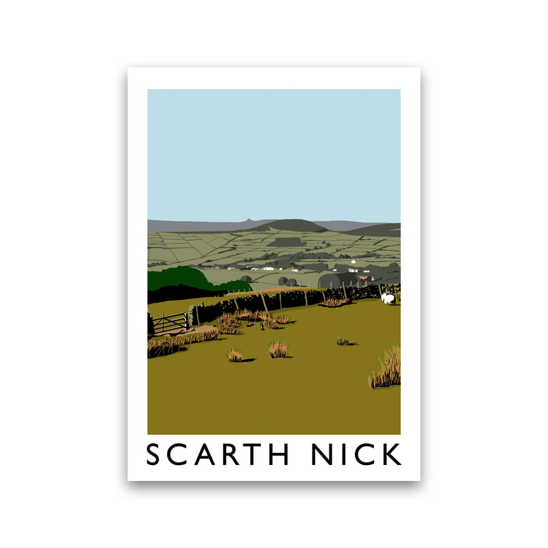 Scarth Nick Art Print by Richard O'Neill Print Only