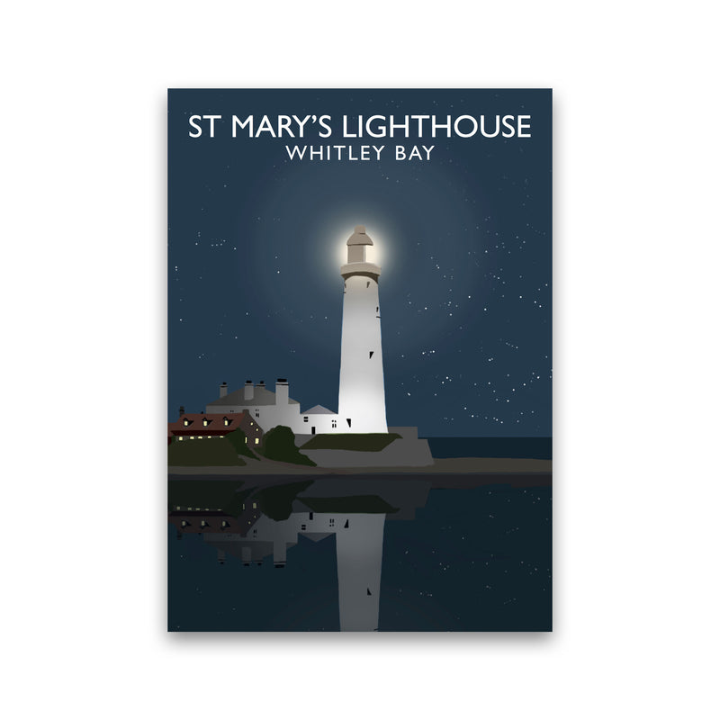 St. Mary's Lighthouse by Richard O'Neill Print Only