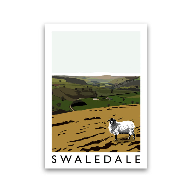 Swaledale Art Print by Richard O'Neill Print Only