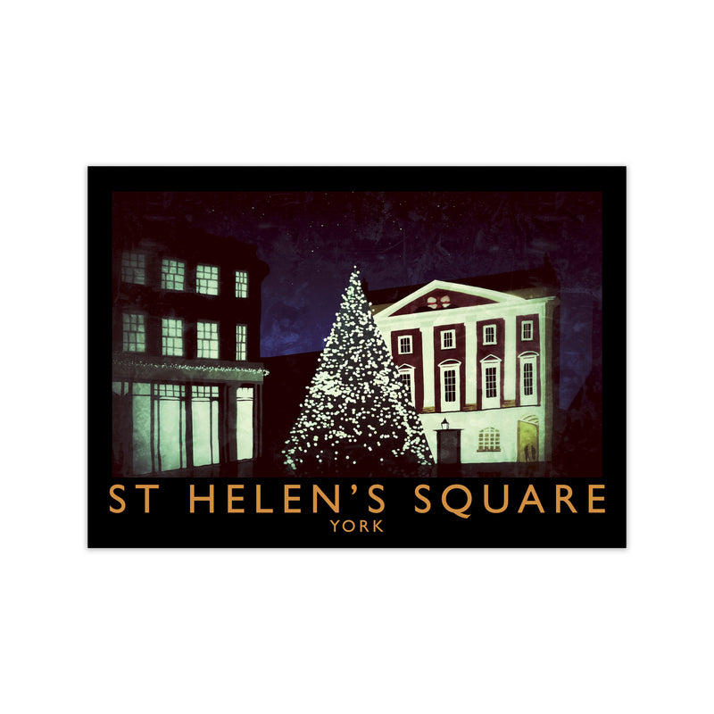 St Helen's Square Art Print by Richard O'Neill Print Only