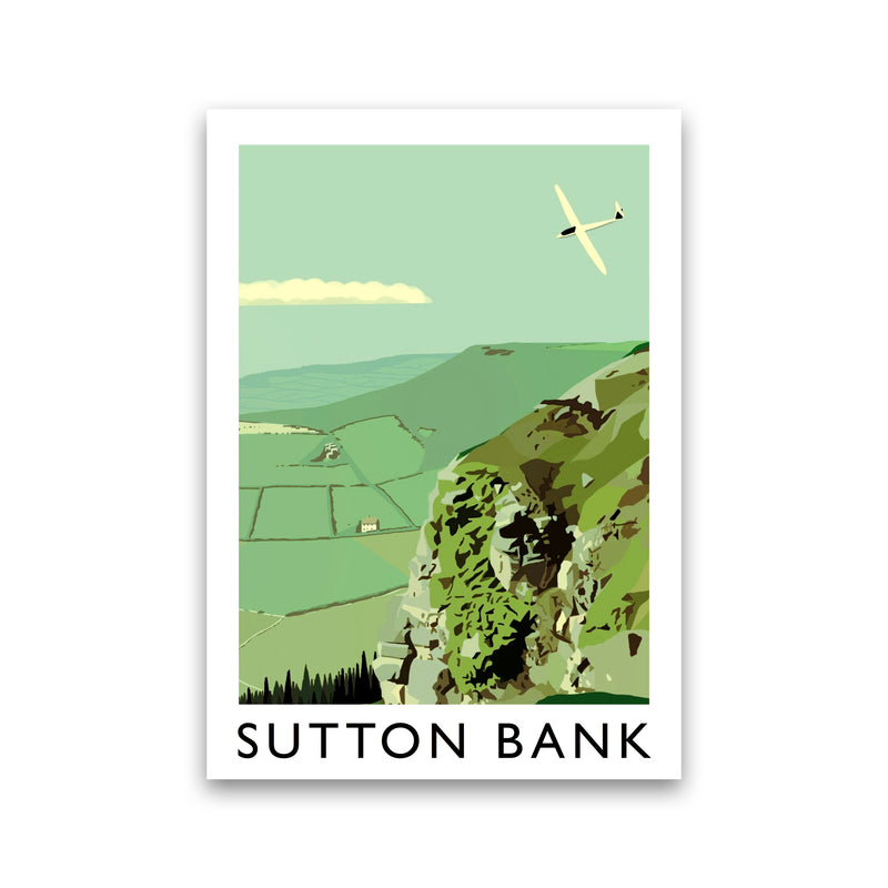 Sutton Bank Art Print by Richard O'Neill Print Only