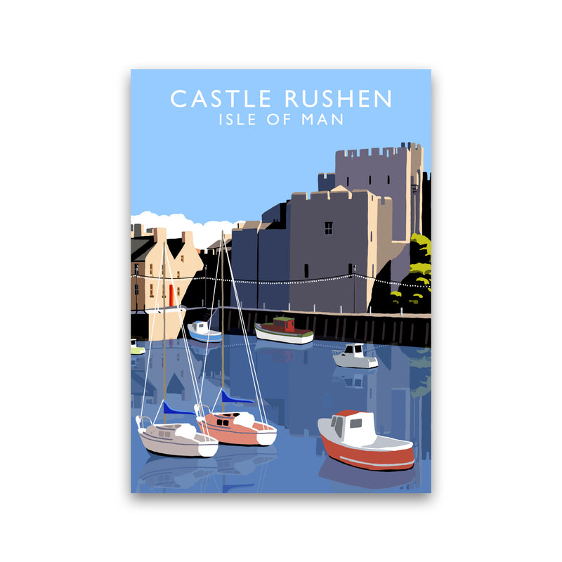 Castle Rushen by Richard O'Neill Print Only