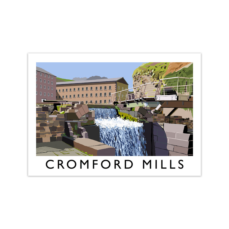 Cromford Mills by Richard O'Neill Print Only