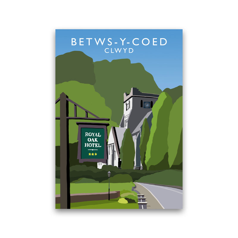 Betws- Y- Coed by Richard O'Neill Print Only