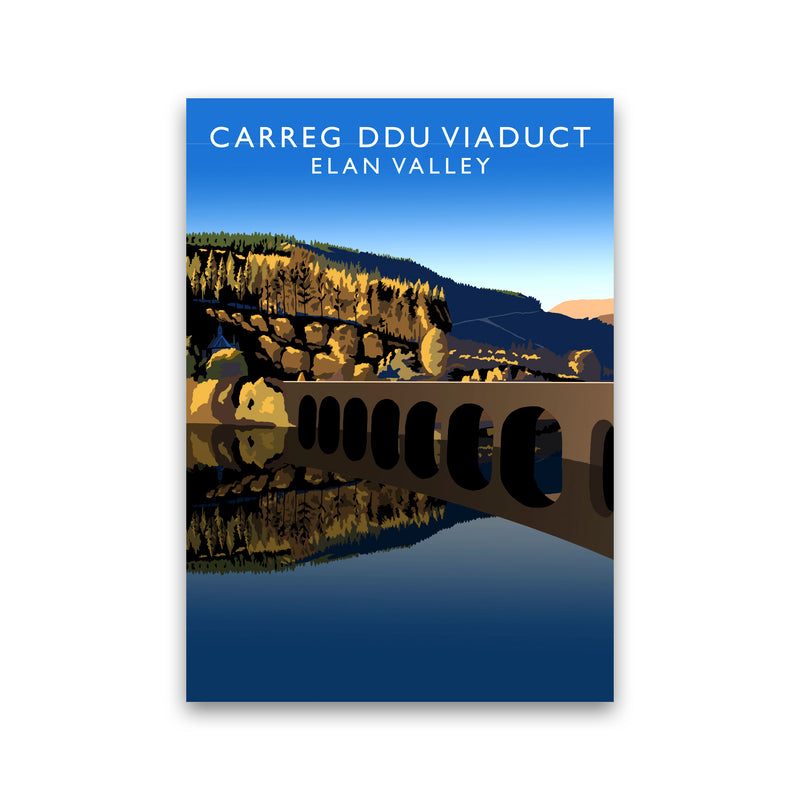 Carreg Ddu Viaduct by Richard O'Neill Print Only