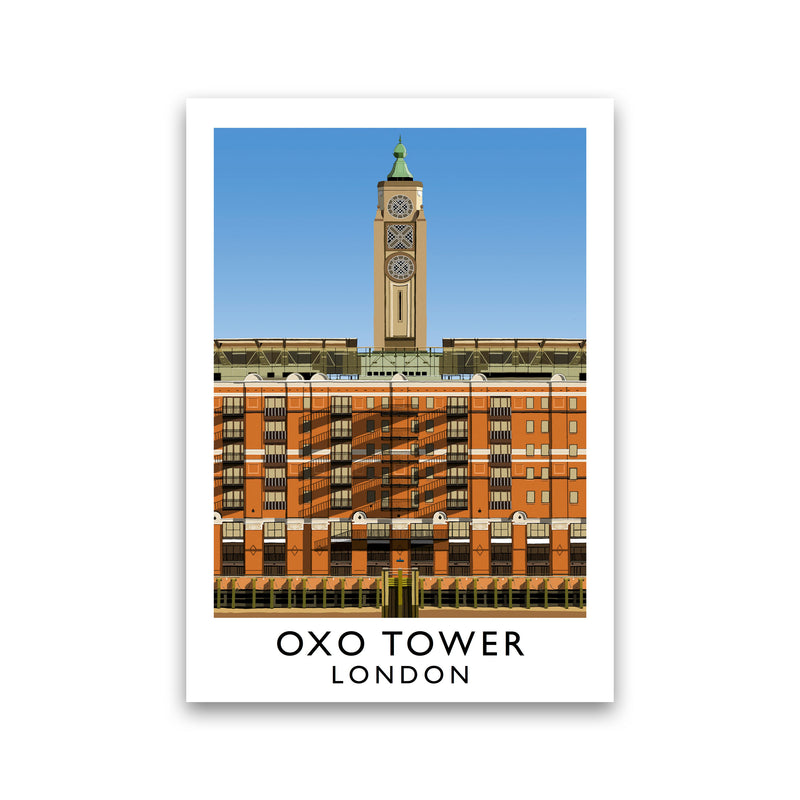 Oxo Tower by Richard O'Neill Print Only