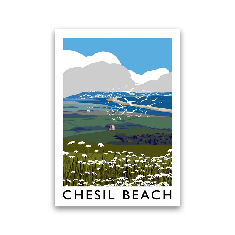 Chesil Beach by Richard O'Neill Print Only