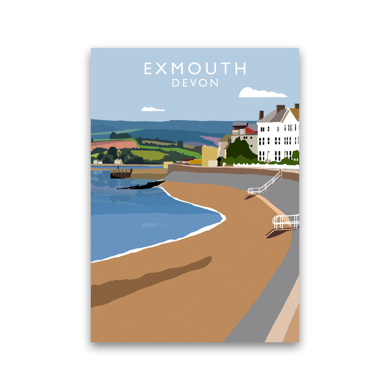 Exmouth Devon Art Print by Richard O'Neill Print Only