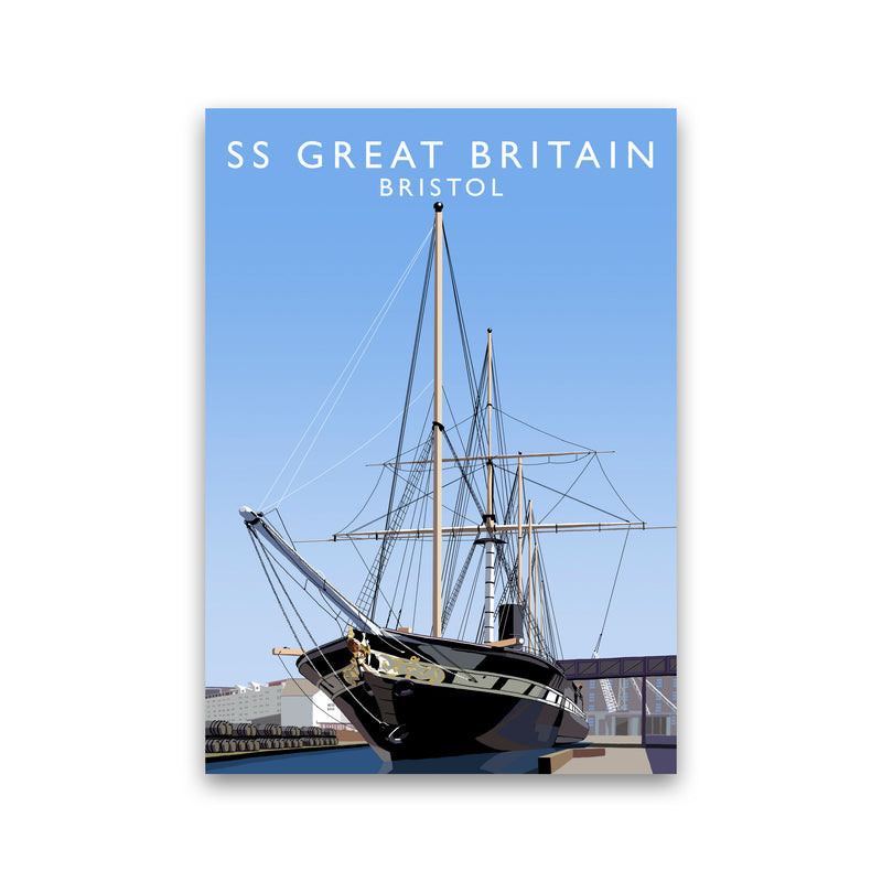 SS Great Britain Bristol Art Print by Richard O'Neill Print Only