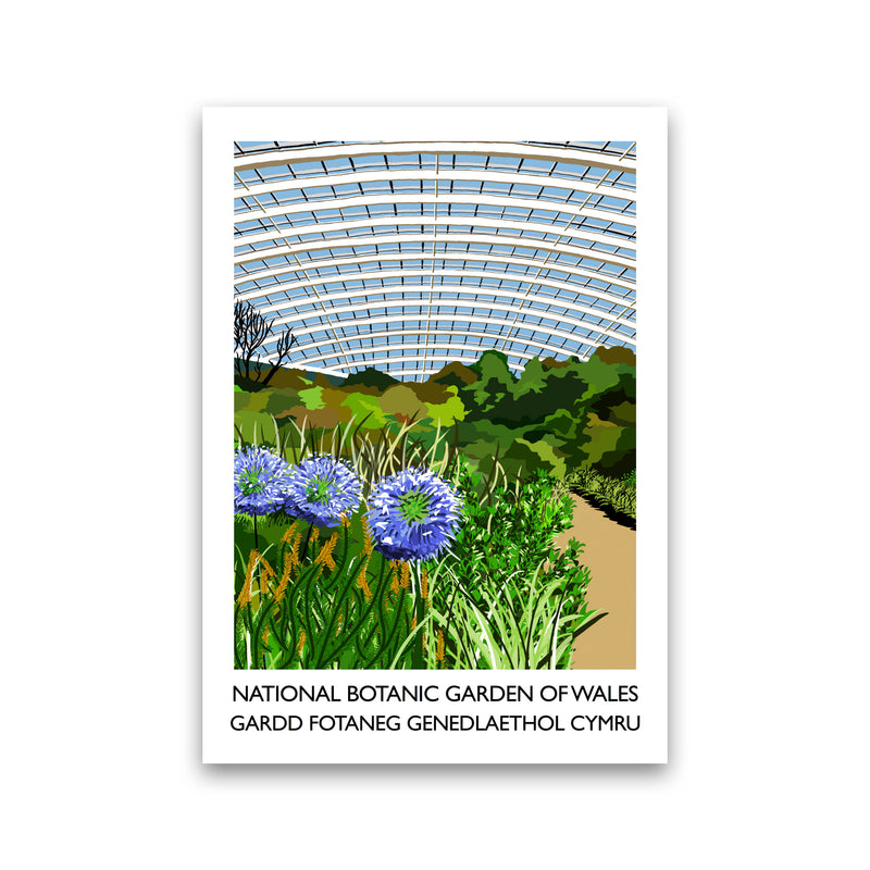 National Botanic Garden Of Wales by Richard O'Neill Print Only
