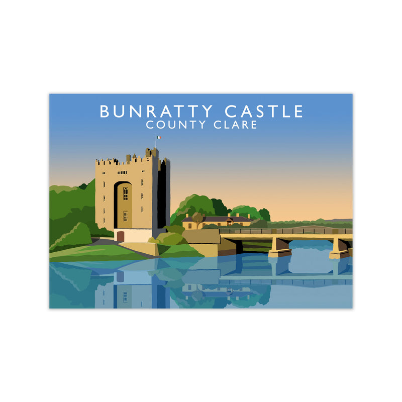 Bunrutty Castle by Richard O'Neill Print Only