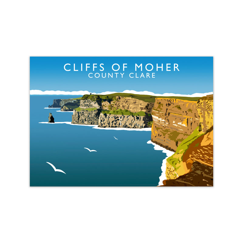 Cliffs Of Moher by Richard O'Neill Print Only