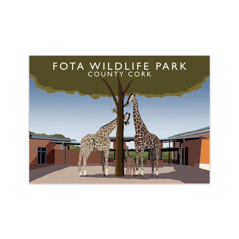 Fota Wildlife Park by Richard O'Neill Print Only