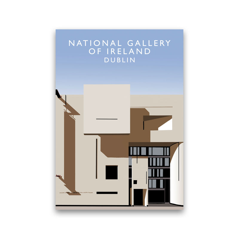 National Gallery Of Ireland by Richard O'Neill Print Only