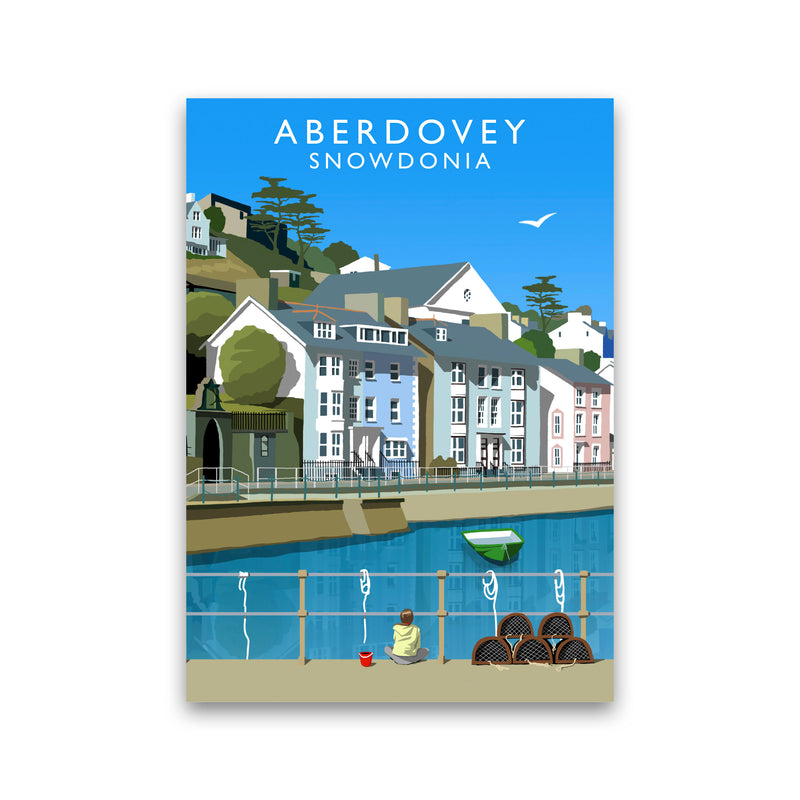 Aberdovey Snowdonia Art Print by Richard O'Neill Print Only