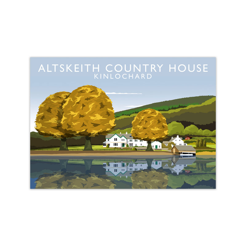 Altskeith Country House (Landscape) by Richard O'Neill Print Only
