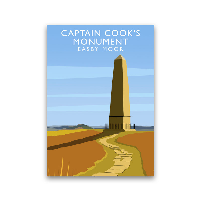 Captain Cooks Monument (Portrait) by Richard O'Neill Print Only
