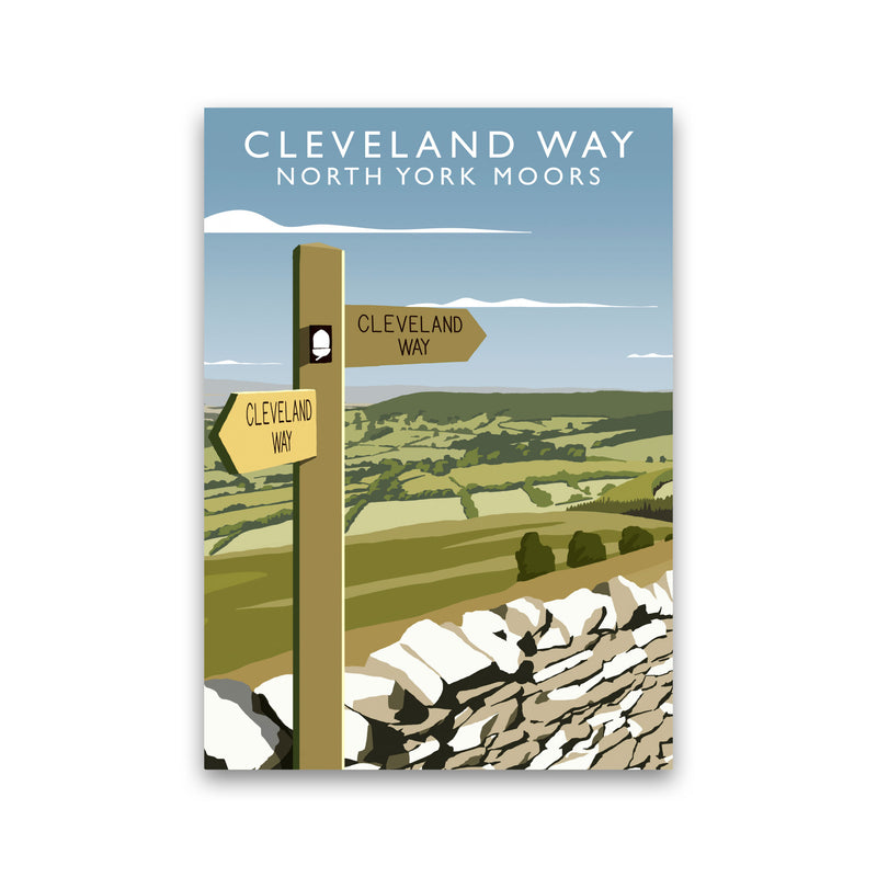 Cleveland Way (Portrait) by Richard O'Neill Print Only