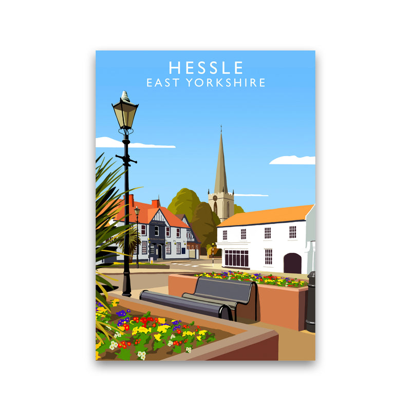 Hessle East Yorkshire Art Print by Richard O'Neill Print Only