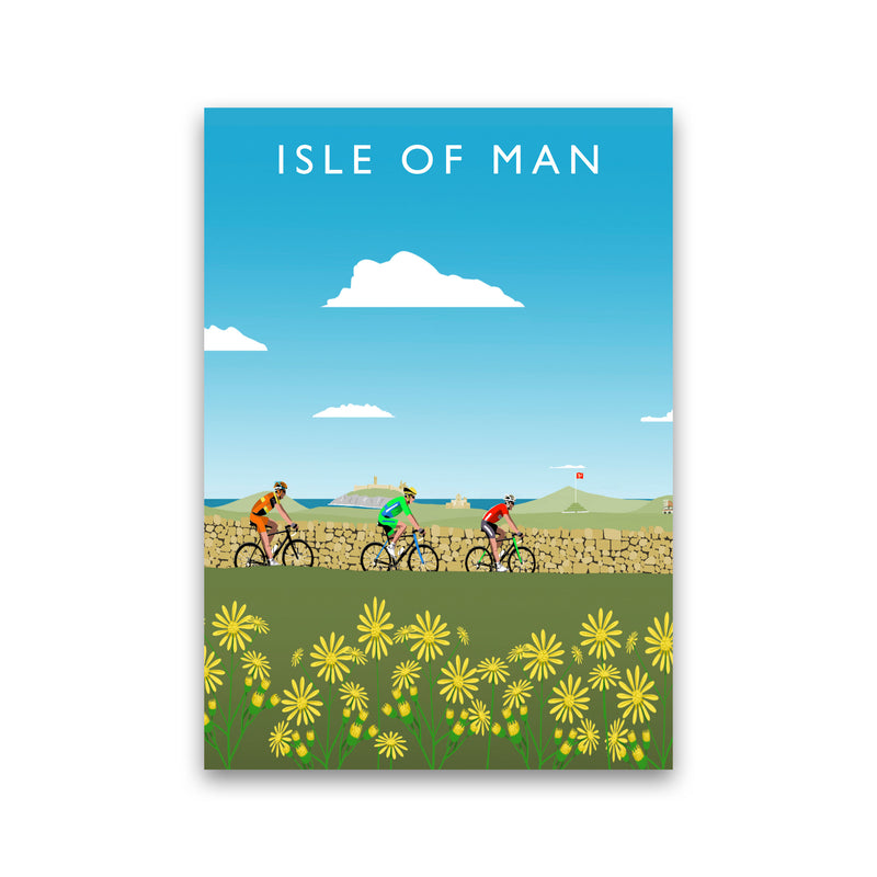 Isle of Man Art Print by Richard O'Neill Print Only