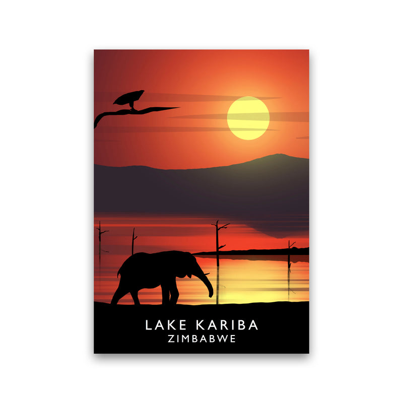 Lake Kariba (Portrait) by Richard O'Neill Print Only