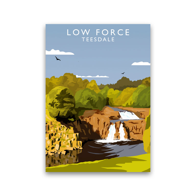 Low Force Teesdale (Portrait) by Richard O'Neill Richard O'Neill Print Only