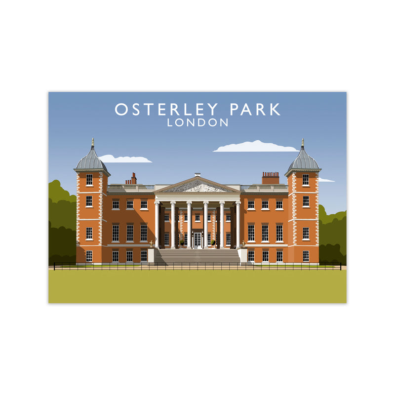Osterley Park London Art Print by Richard O'Neill Print Only