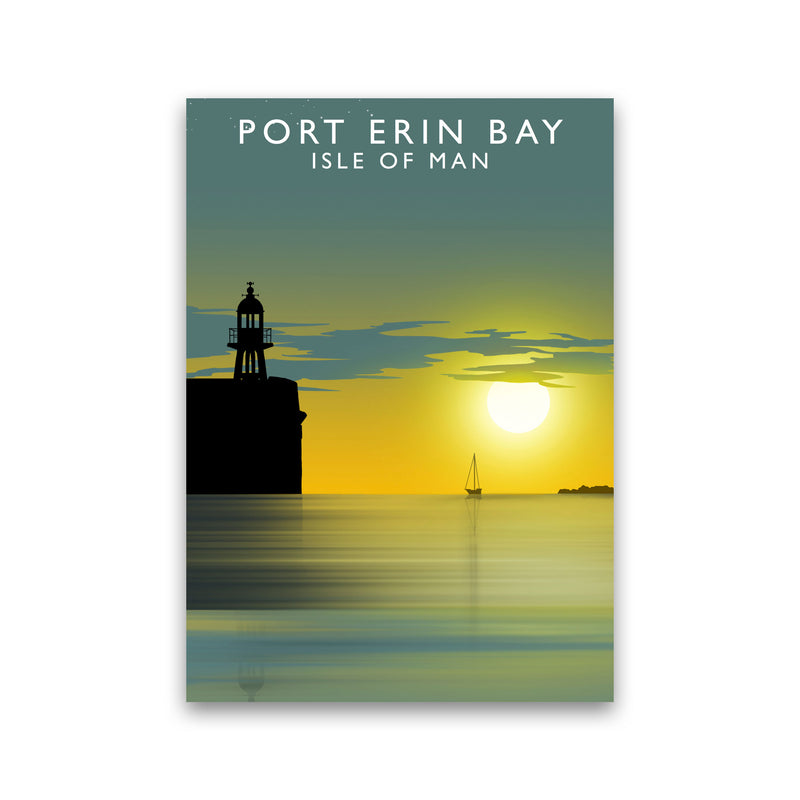 Port Erin Bay Isle of Man Art Print by Richard O'Neill Print Only