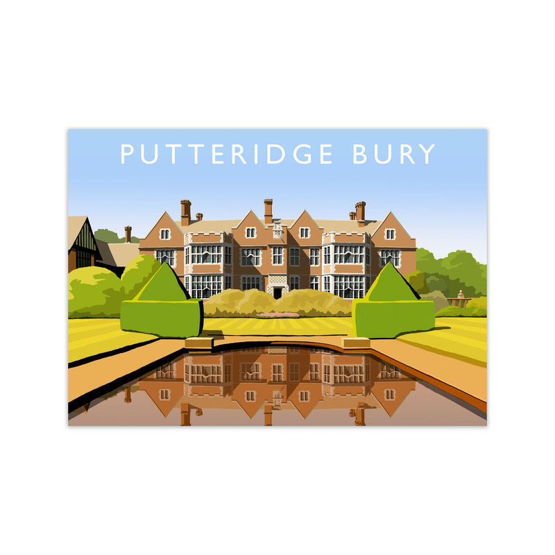 Putteridge Bury (Landscape) by Richard O'Neill Print Only