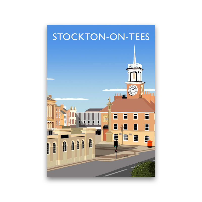 Stockton On Tees (Portrait) by Richard O'Neill Print Only