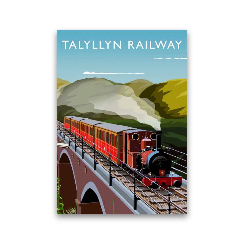 Talyllyn Railway (Portrait) by Richard O'Neill Print Only
