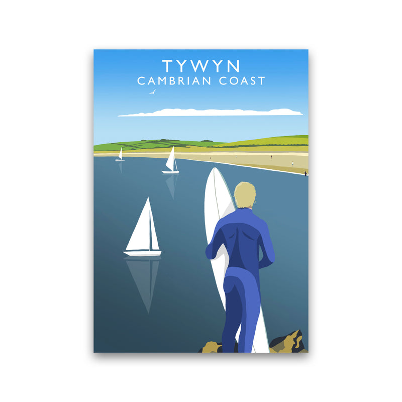 Tywyn (Portrait) by Richard O'Neill Print Only