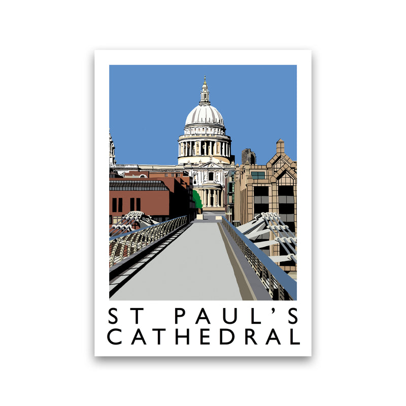 St Pauls Cathedral by Richard O'Neill Print Only