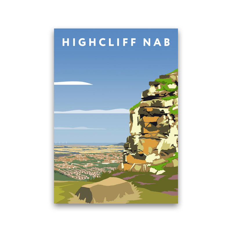 Highcliff Nab Portrait by Richard O'Neill Print Only
