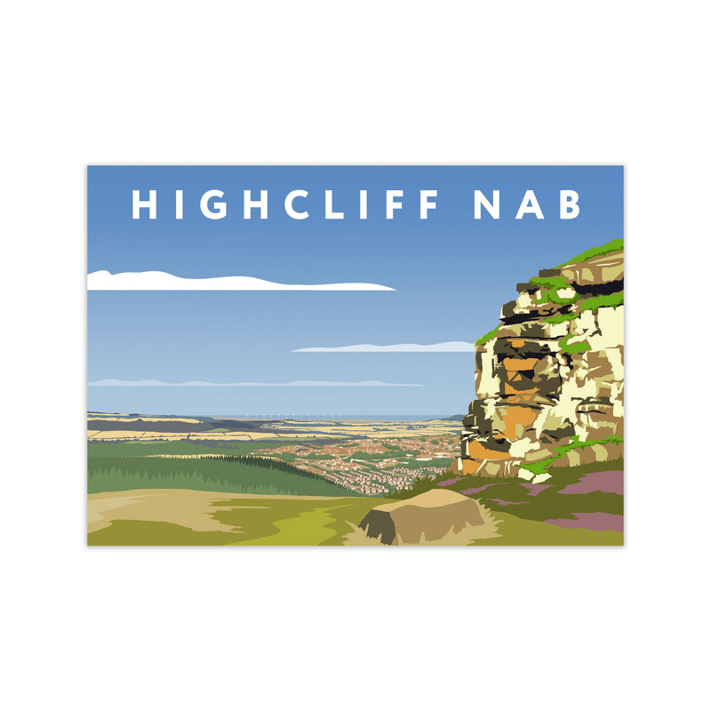 Highcliff Nab by Richard O'Neill Print Only