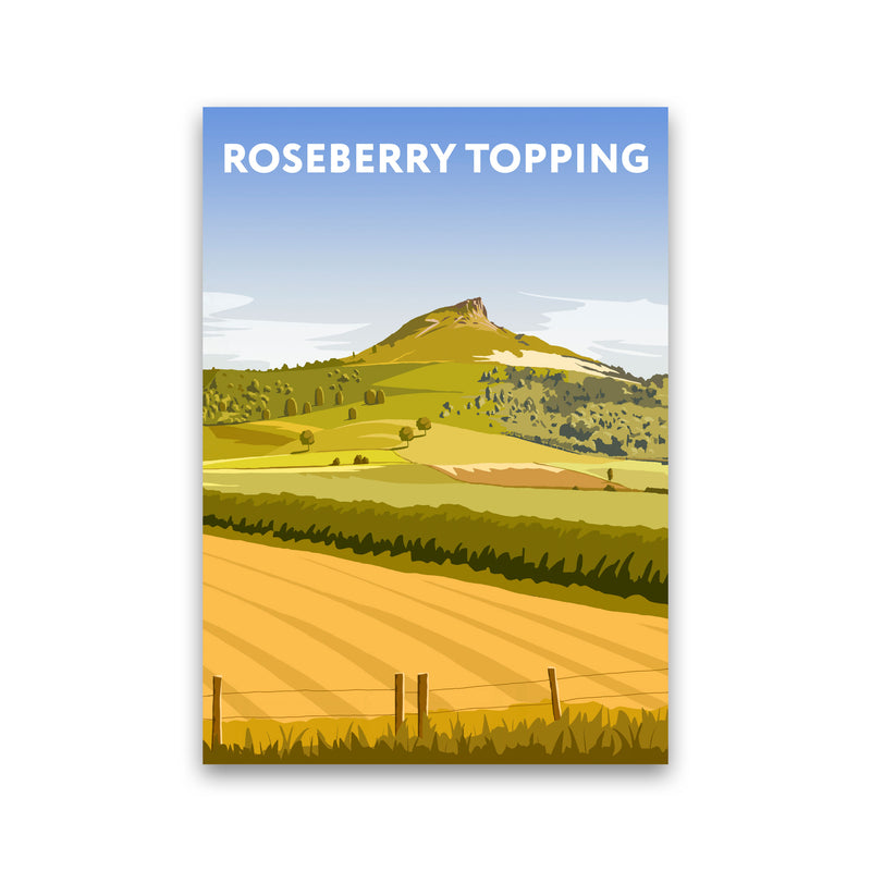 Roseberry Topping2 Portrait by Richard O'Neill Print Only