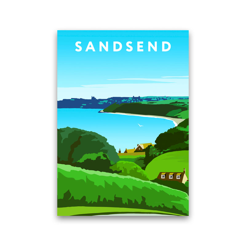 Sandsend2 Portrait by Richard O'Neill Print Only