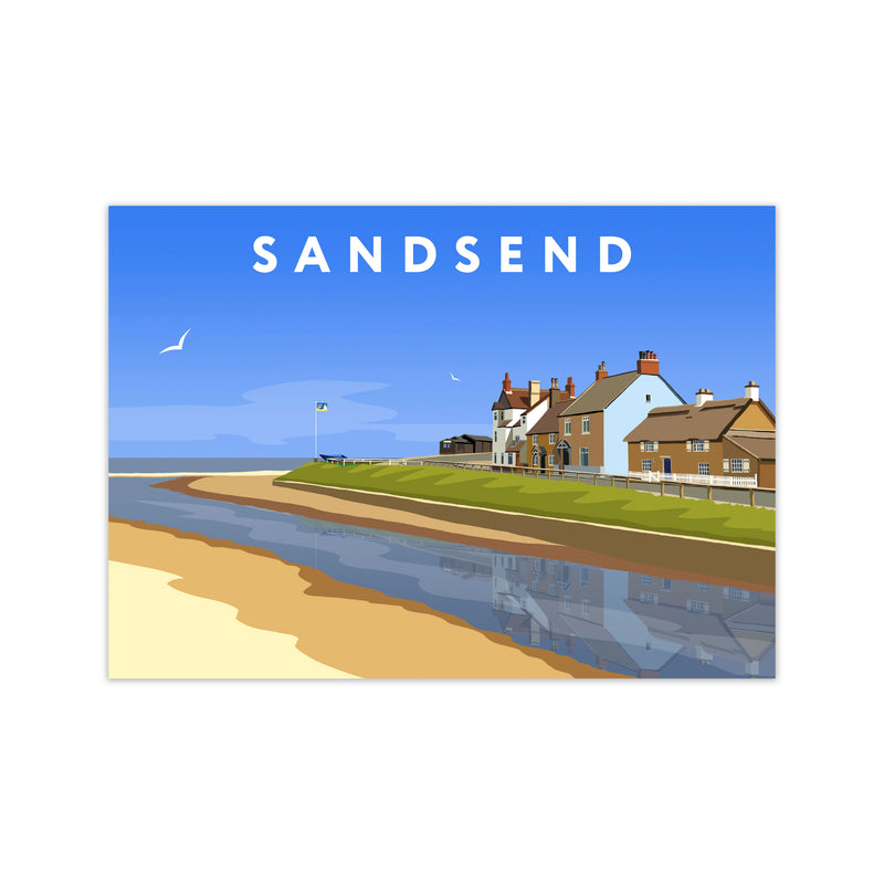 Sandsend3 by Richard O'Neill Print Only