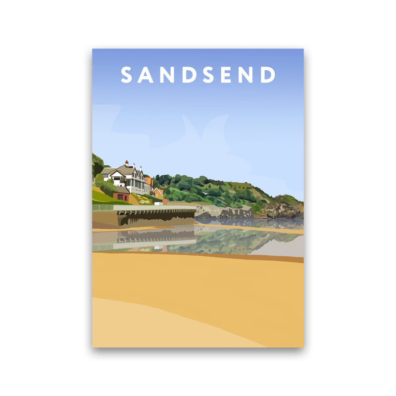 Sandsend4 Portrait by Richard O'Neill Print Only
