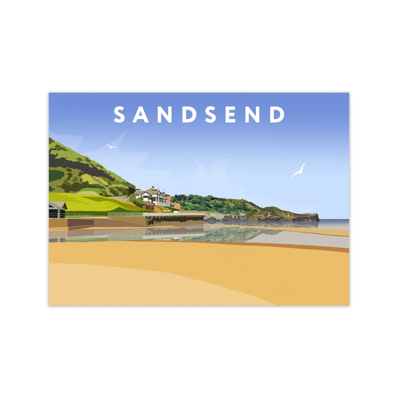 Sandsend4 by Richard O'Neill Print Only