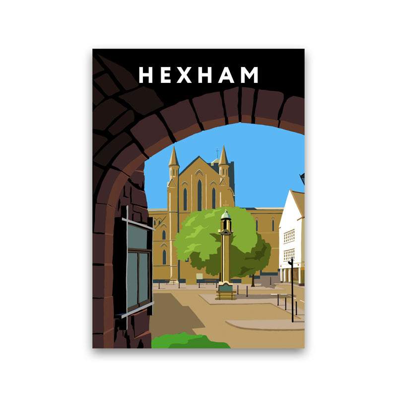 Hexham Portrait by Richard O'Neill Print Only