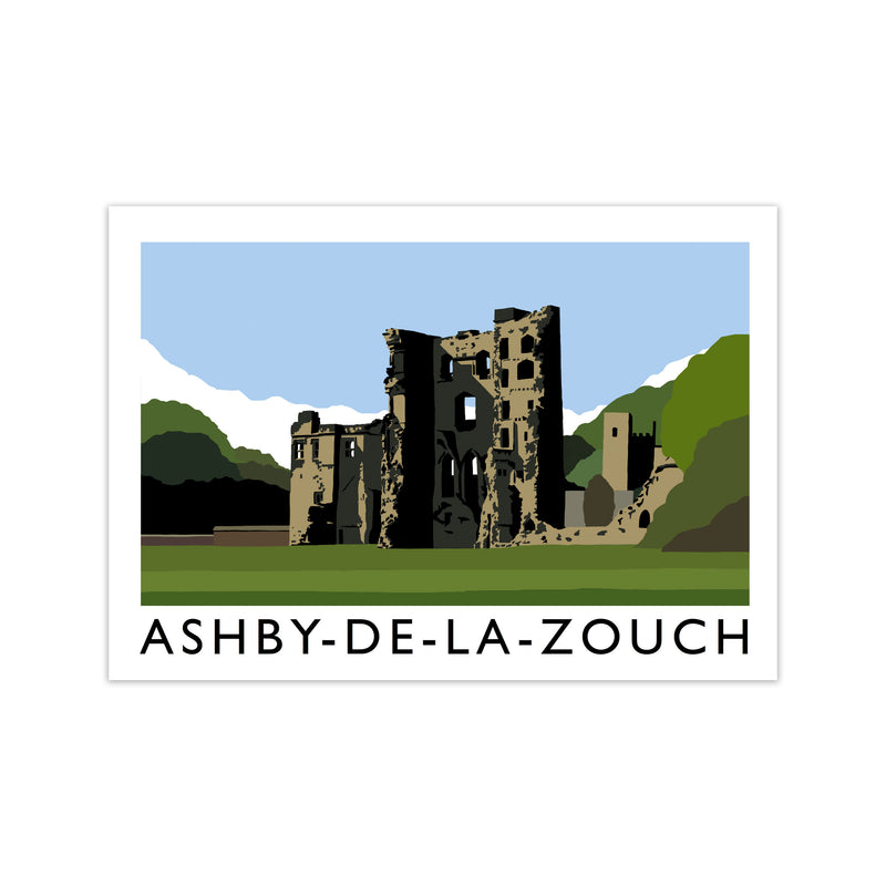 Ashby-de-la- Zouche by Richard O'Neill Print Only