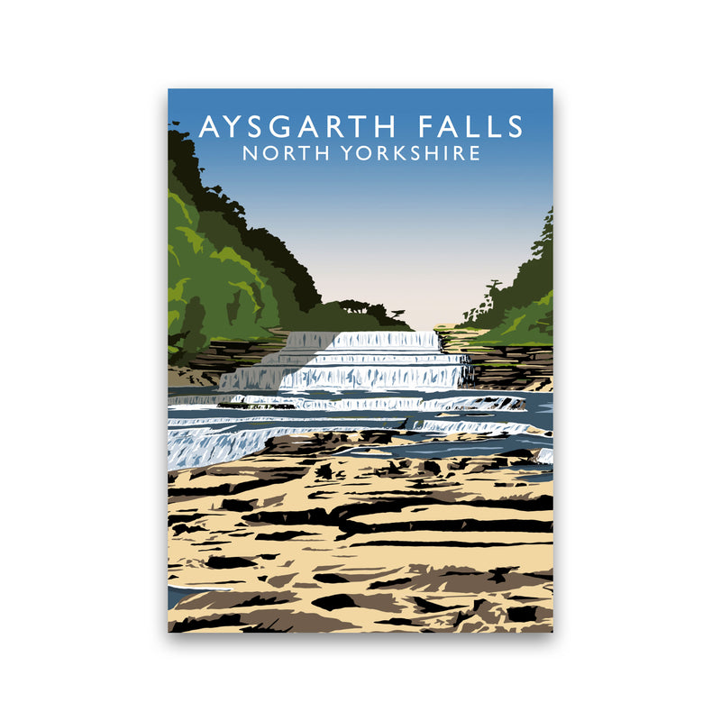 Aysgarth Falls2 Portrait by Richard O'Neill Print Only