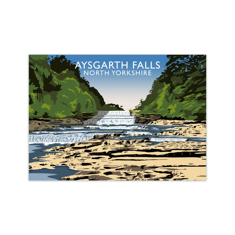 Aysgarth Falls2 by Richard O'Neill Print Only