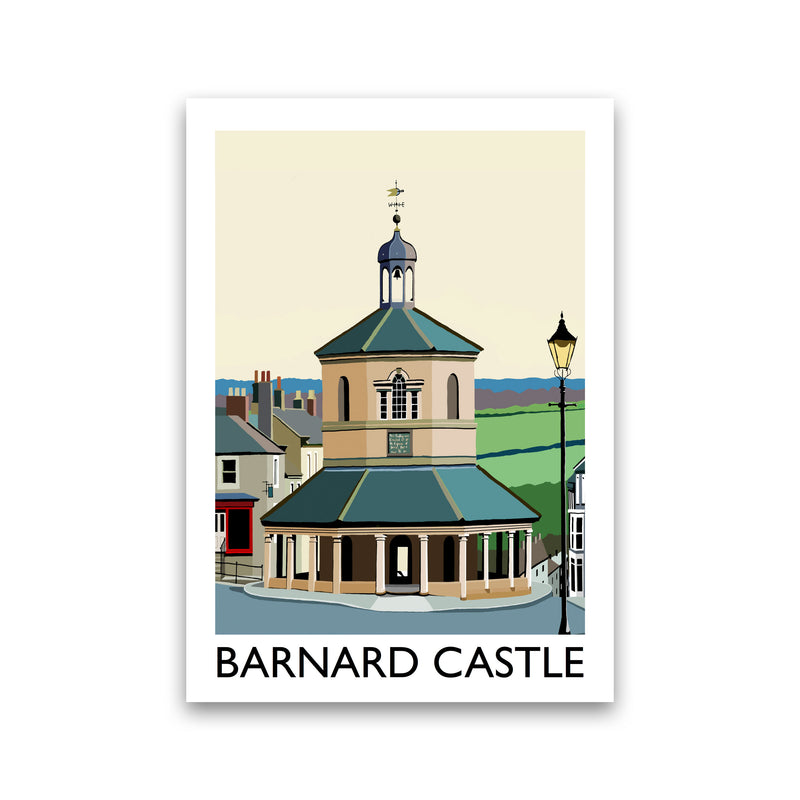 Barnard Castle Portrait by Richard O'Neill Print Only