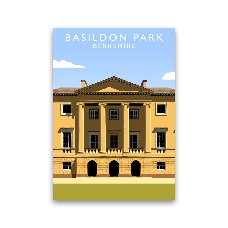Basildon Park Portrait by Richard O'Neill Print Only